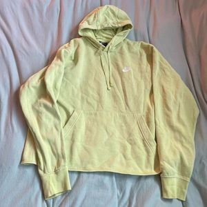 Nike woman’s hoodie lime green size XL